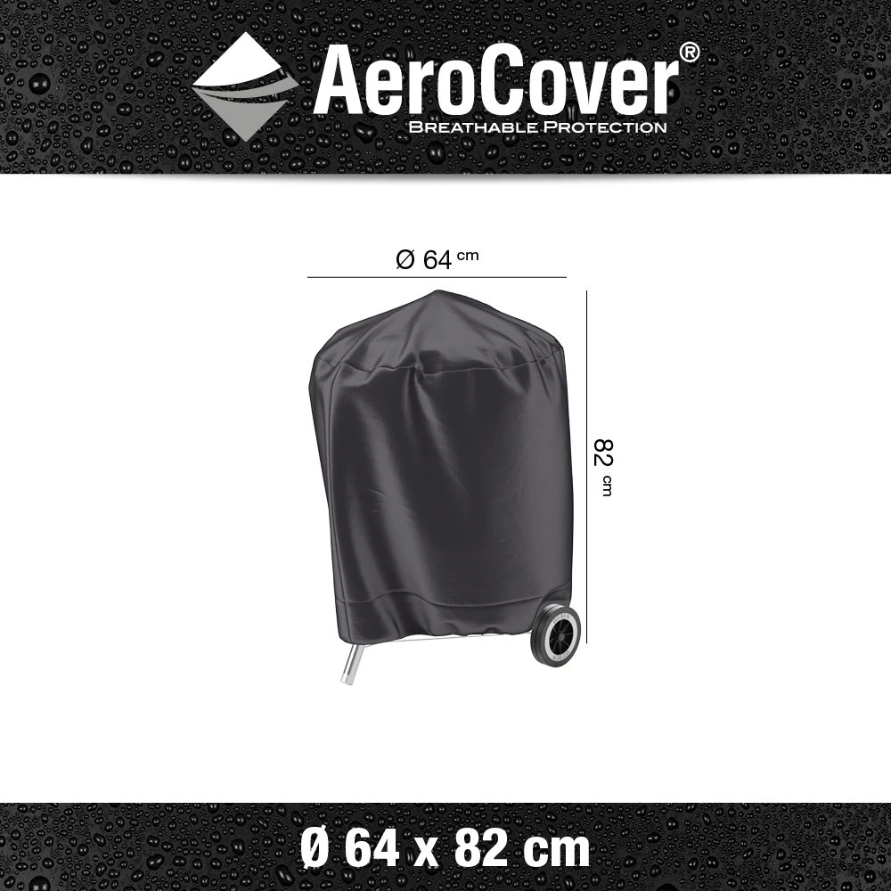 AeroCover BBQ Beschermhoes Ø 57 Cm 6 AeroCover BBQ Beschermhoes Ø 57 Cm - Afbeelding 4