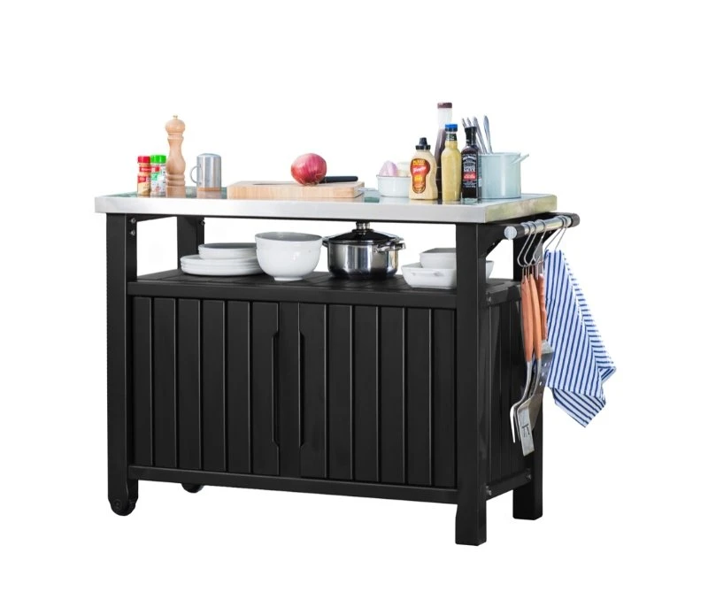 Keter Unity XL BBQ 298L Grafiet 4 Keter Unity XL BBQ 298L Grafiet - Afbeelding 2